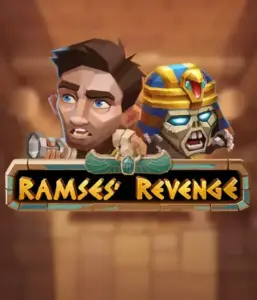 Раскройте тайны фараонов с игрой Ramses Revenge баннер. Представляя увлекательные игровой процесс и уникальные функции.